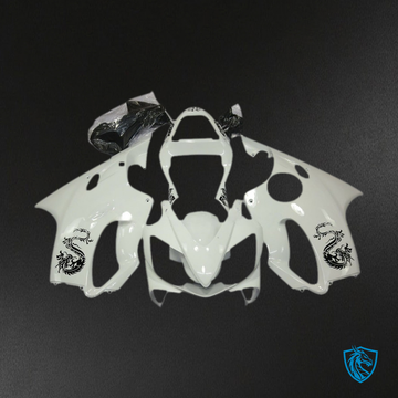 Honda CBR600 F4i (2001-2003) Dragon White - Custom ABS Fairing Kit