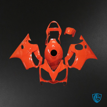 Honda CBR600 F4i (2001-2003) Glossy Dark Orange Fairing Kit - Aftermarket ABS Bodywork