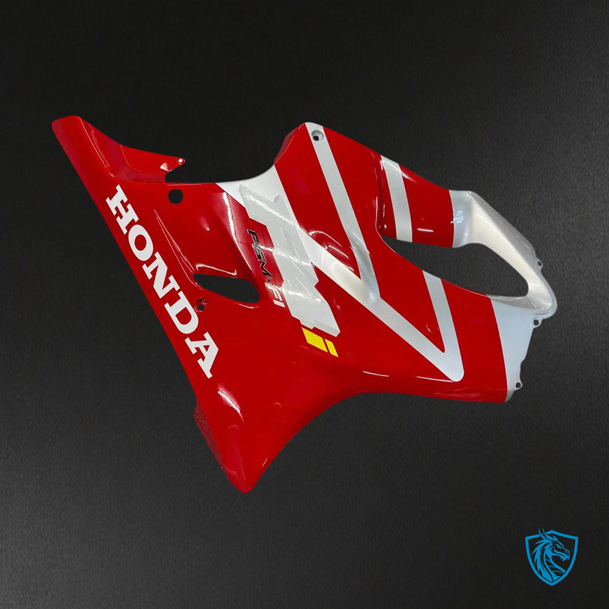 Honda CBR600 F4i (2001-2003) Red & Silver - Fairing Kit