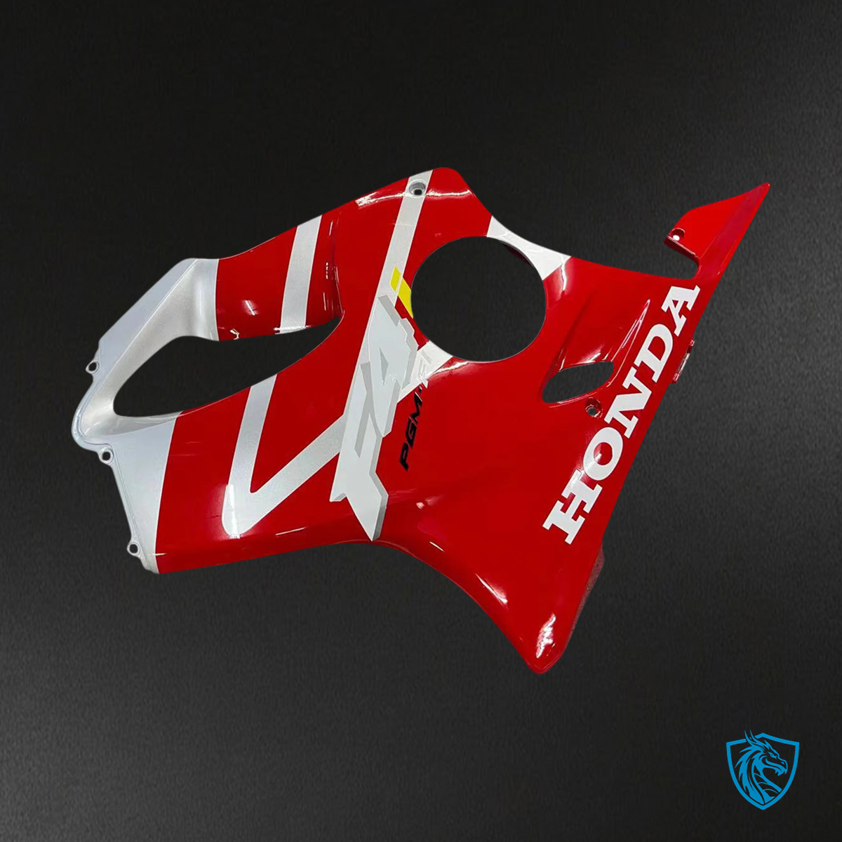 Honda CBR600 F4i (2001-2003) Red & Silver - Fairing Kit