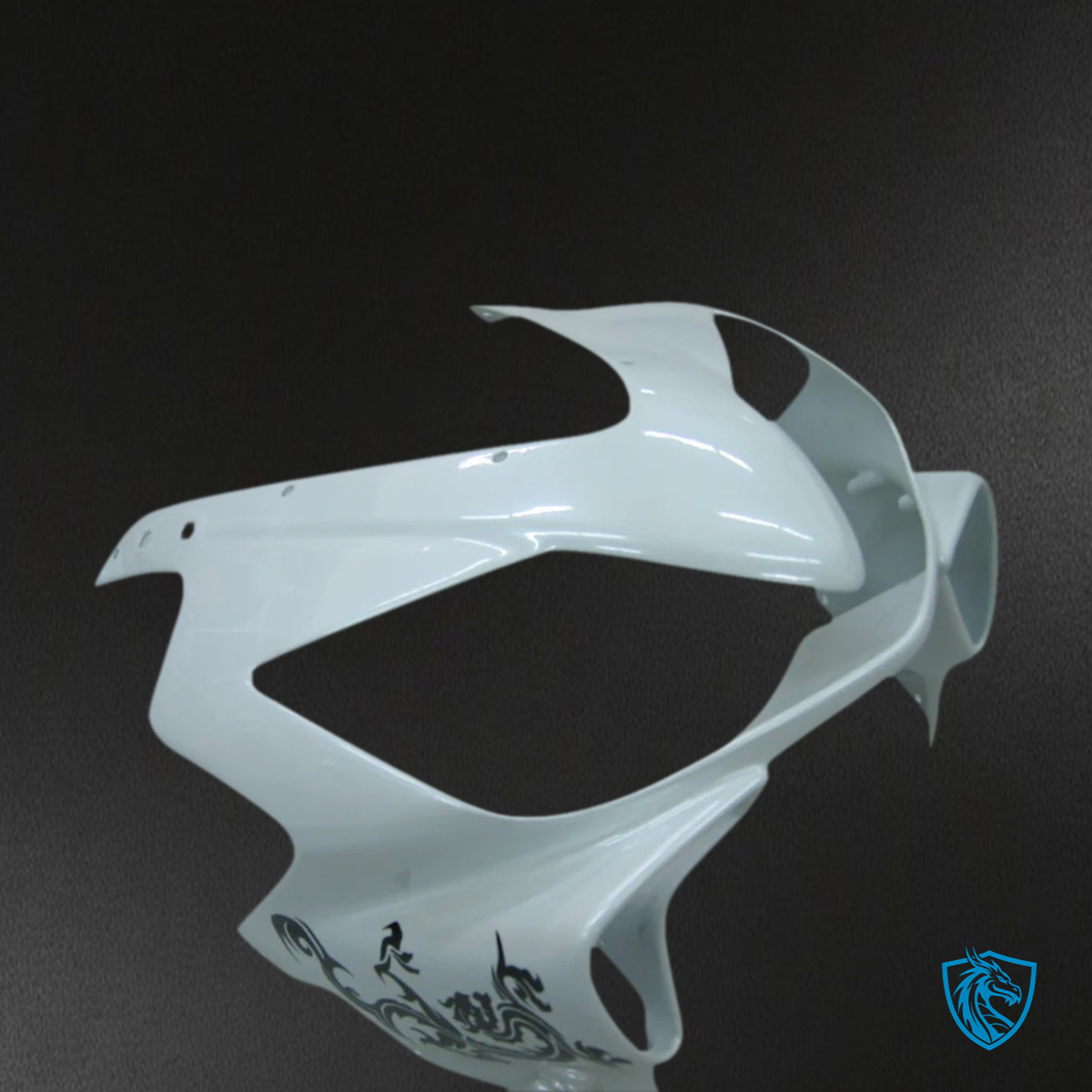 Honda CBR600 F4i (2001-2003) White & Black - Fairing Kit