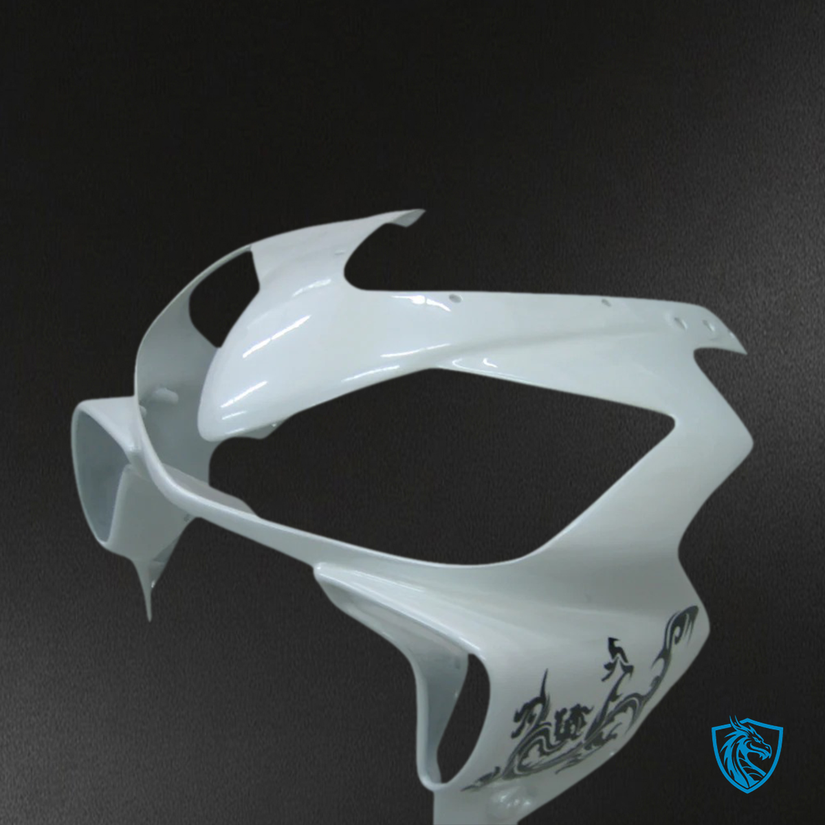 Honda CBR600 F4i (2001-2003) White & Black - Fairing Kit