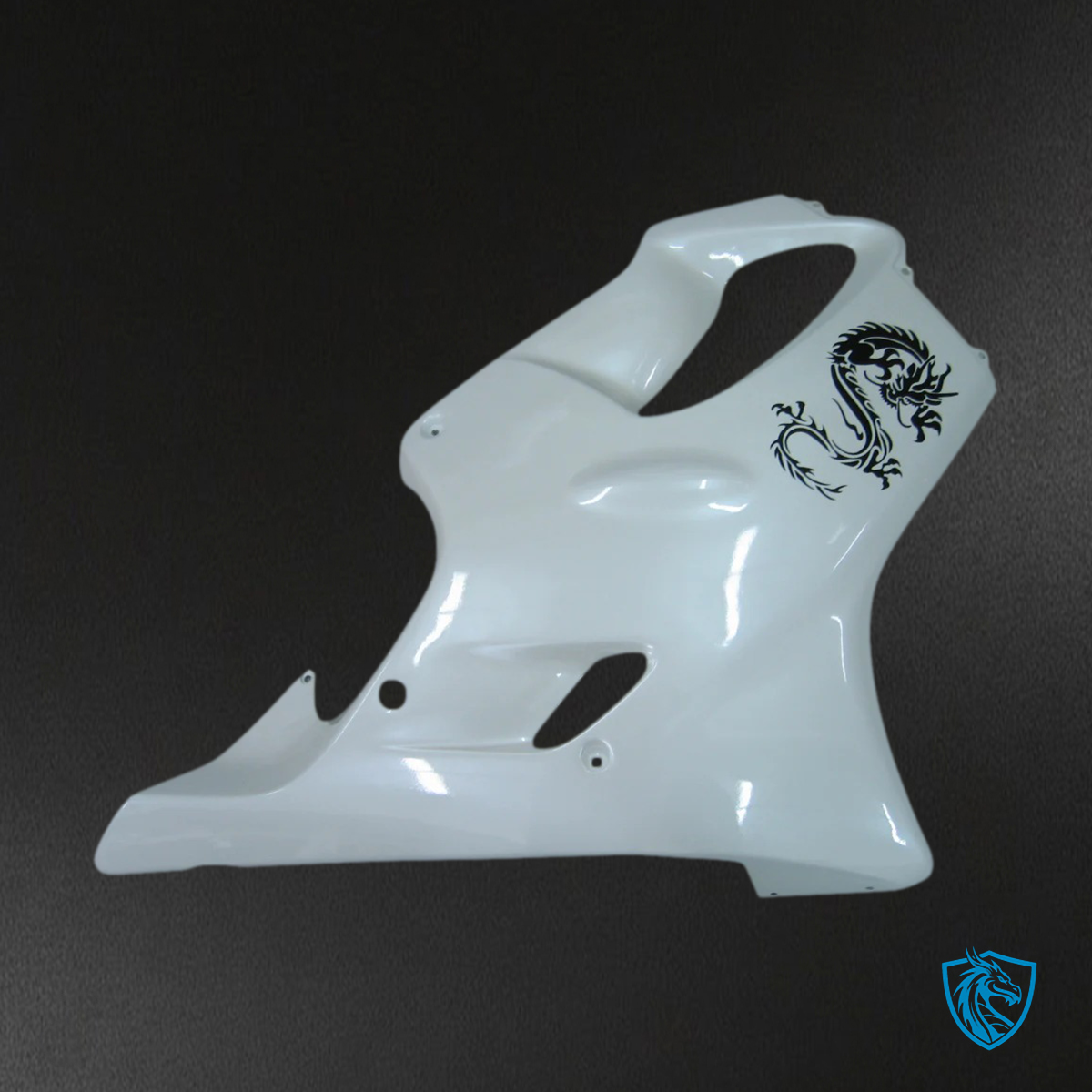 Honda CBR600 F4i (2001-2003) White & Black - Fairing Kit