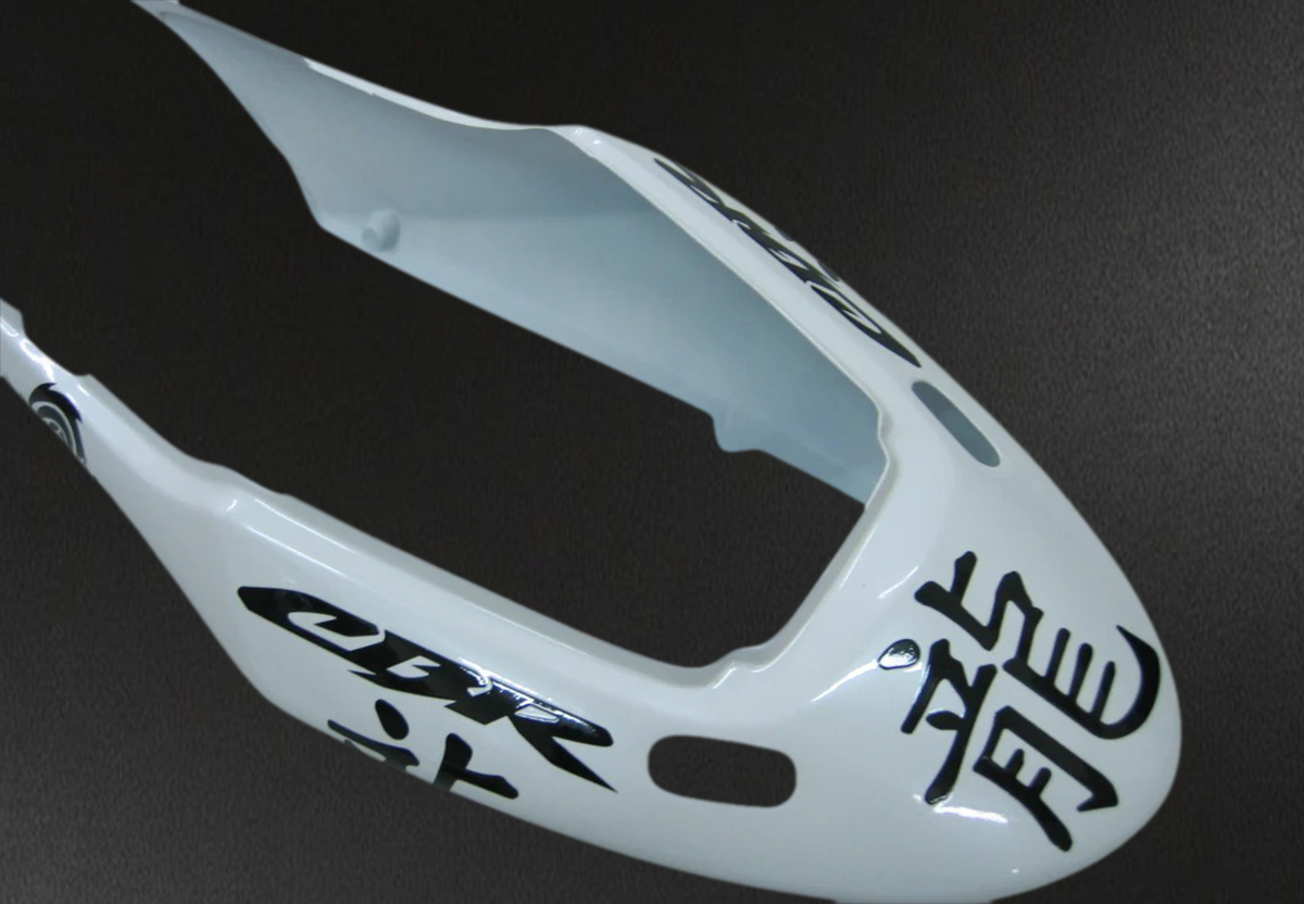 Honda CBR600 F4i (2001-2003) White & Black - Fairing Kit