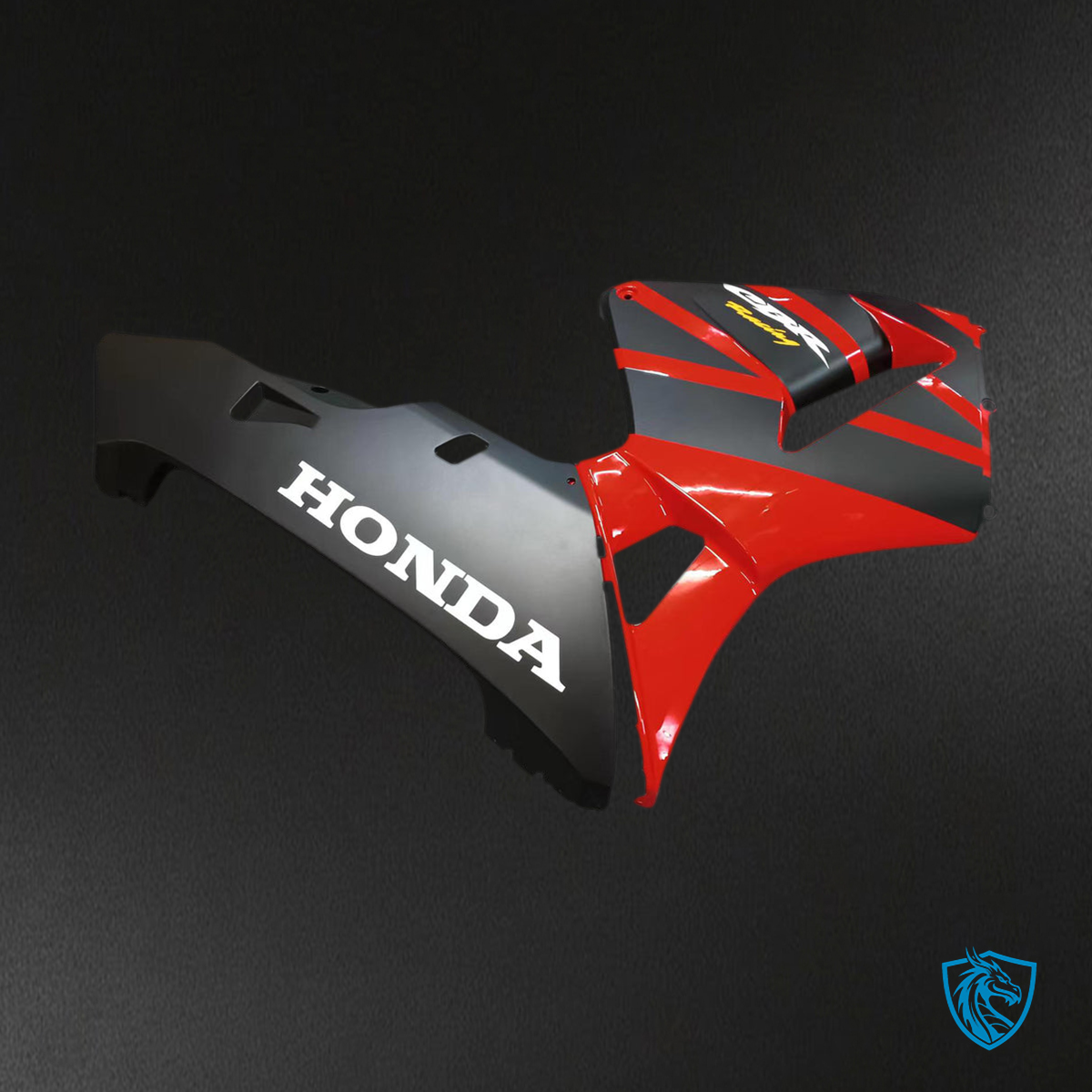 Honda CBR600RR (2003-2004) Red & Black Racing Generic - Custom ABS Fairing Kit