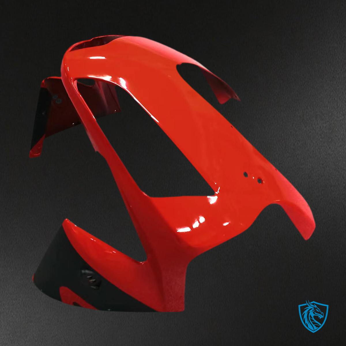 Honda CBR600RR (2003-2004) Red & Black Racing Generic - Custom ABS Fairing Kit