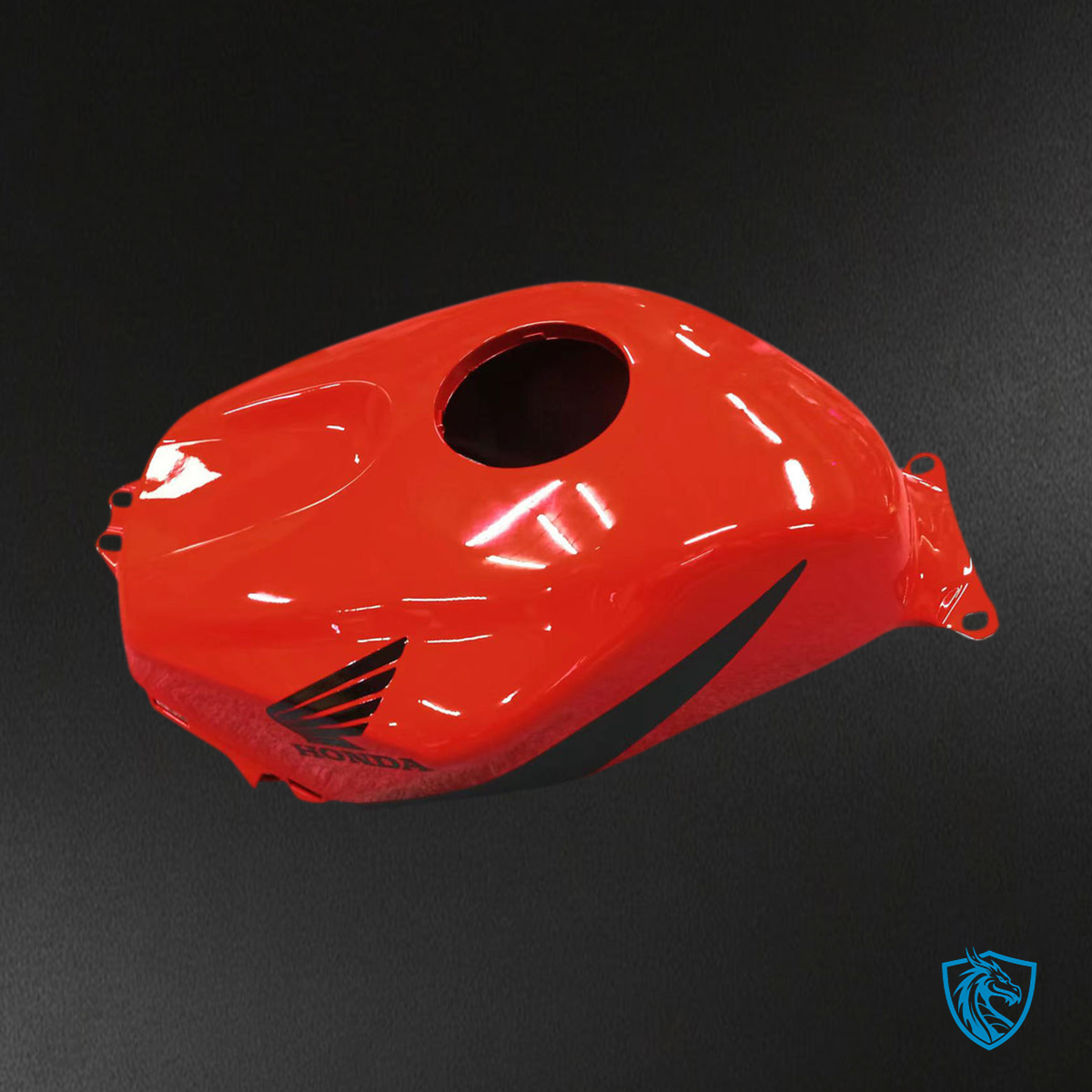 Honda CBR600RR (2003-2004) Red & Black Racing Generic - Custom ABS Fairing Kit