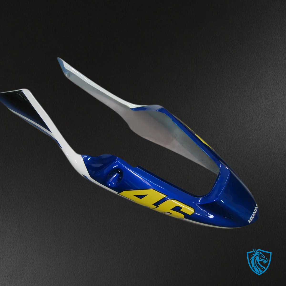 Honda CBR600 F4i (2004-2007) Blue & Yellow with Logo Style3 - Fairing Kit