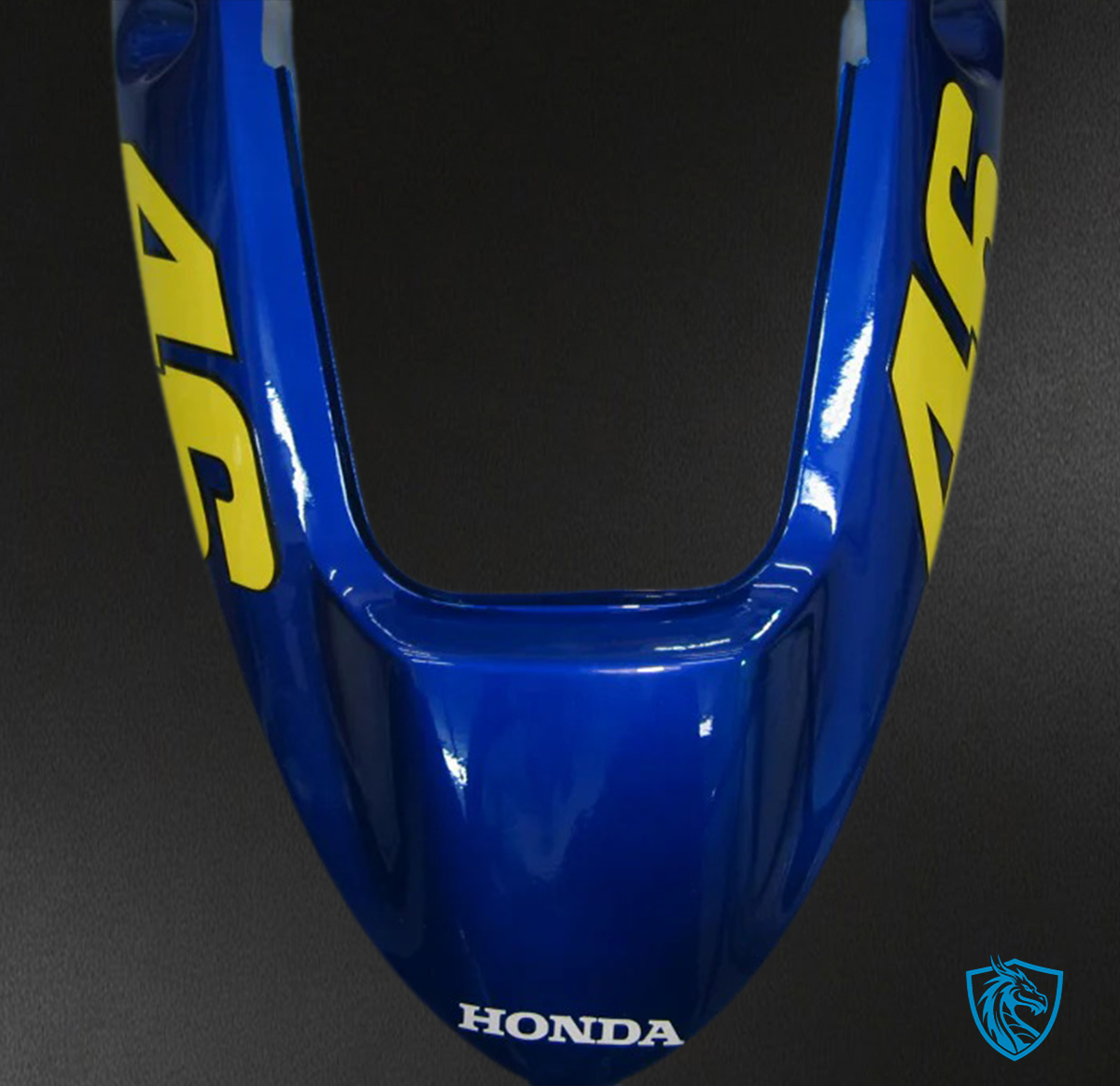 Honda CBR600 F4i (2004-2007) Blue & Yellow with Logo Style3 - Fairing Kit