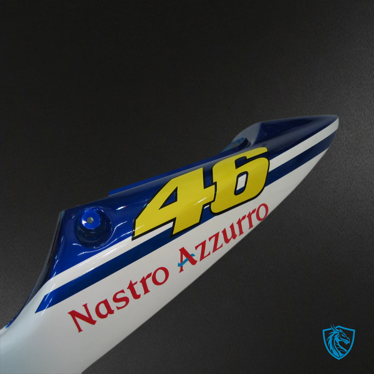 Honda CBR600 F4i (2004-2007) Blue & Yellow with Logo Style3 - Fairing Kit