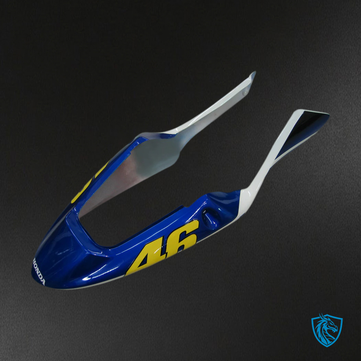 Honda CBR600 F4i (2004-2007) Blue & Yellow with Logo Style3 - Fairing Kit