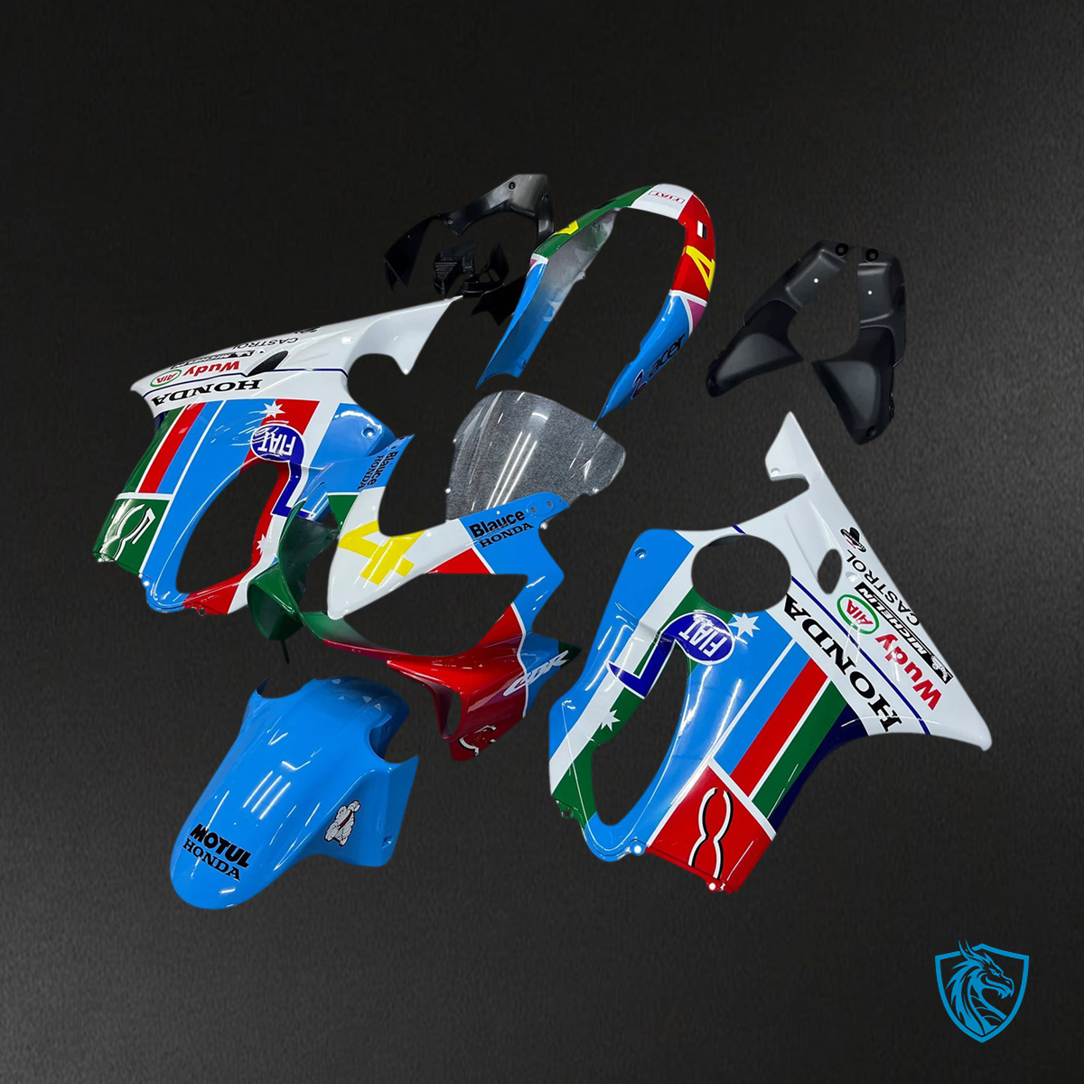Honda CBR600 F4i (2004-2007) Multicolor - Fairing Kit