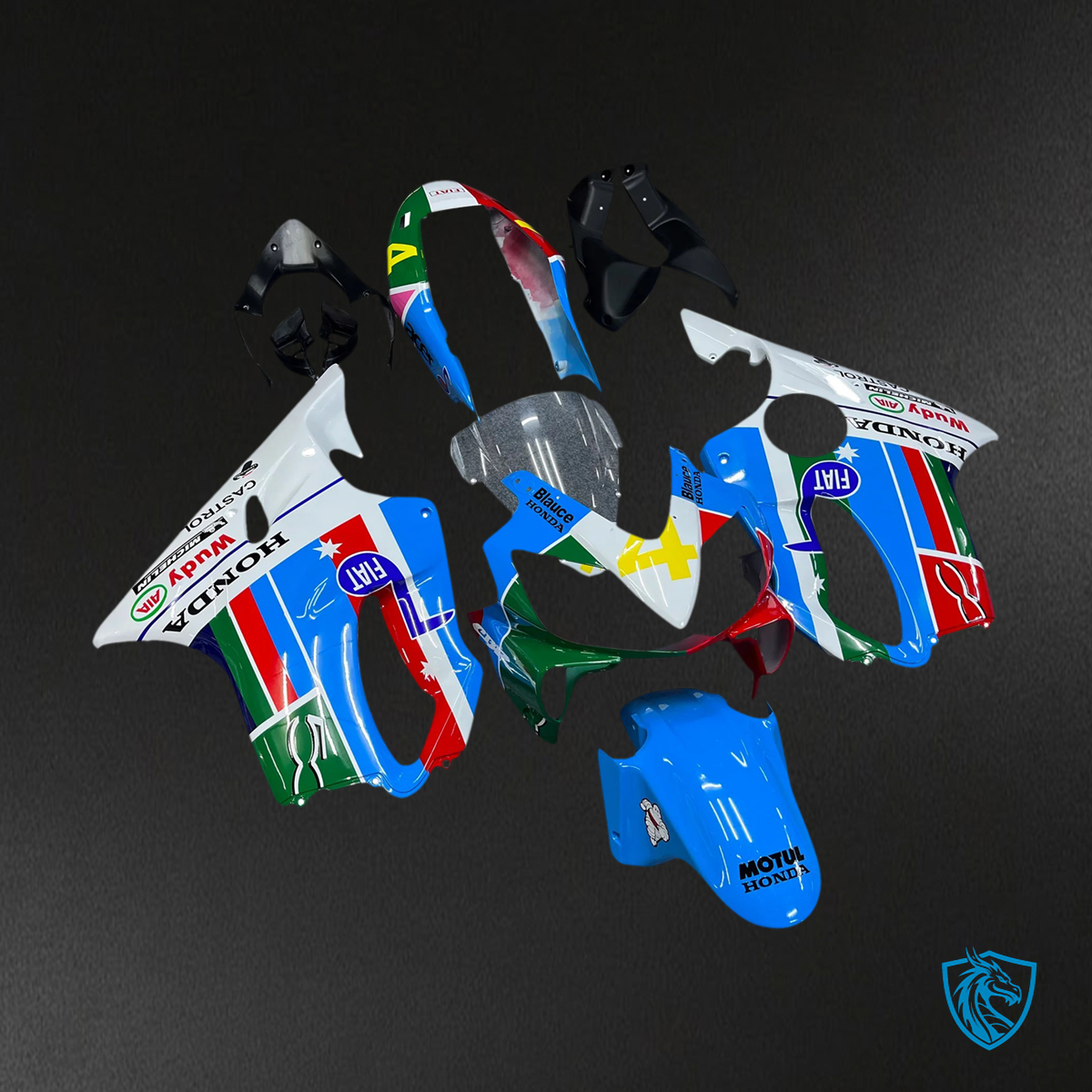 Honda CBR600 F4i (2004-2007) Multicolor - Fairing Kit