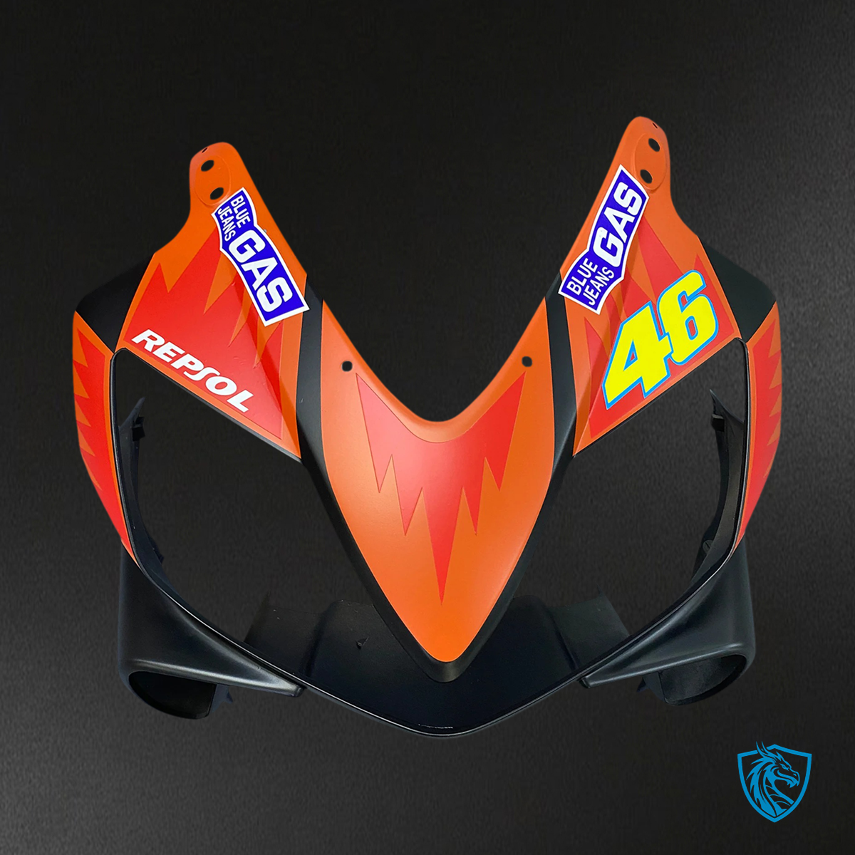 Honda CBR600 F4i (2004-2007) Orange & Red - Fairing Kit