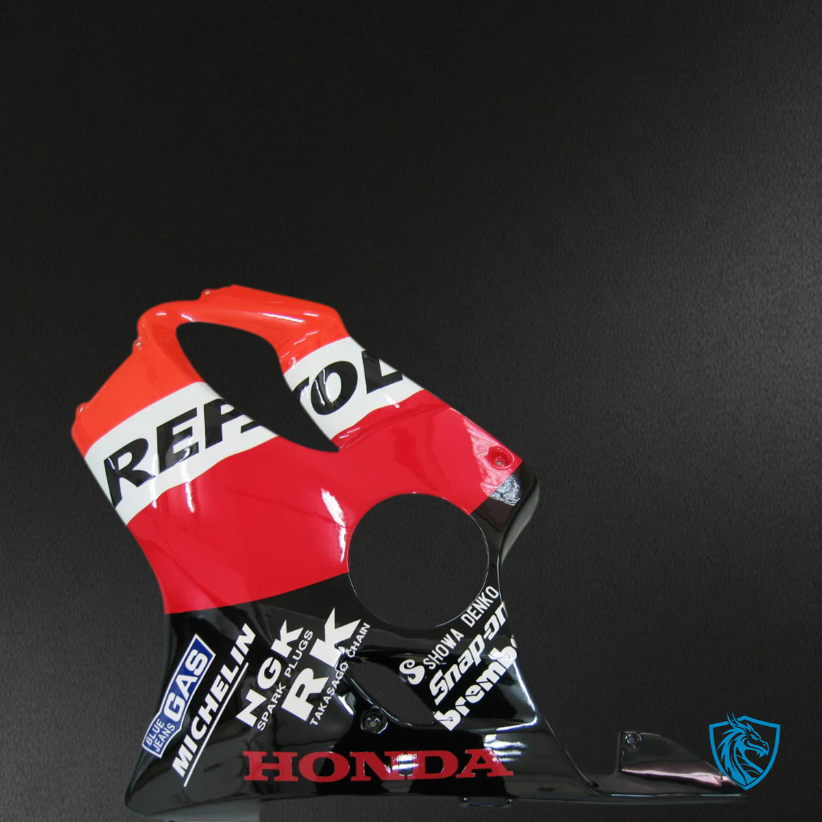 Honda CBR600 F4i (2004-2007) Red & Orange Repjol - Fairing Kit