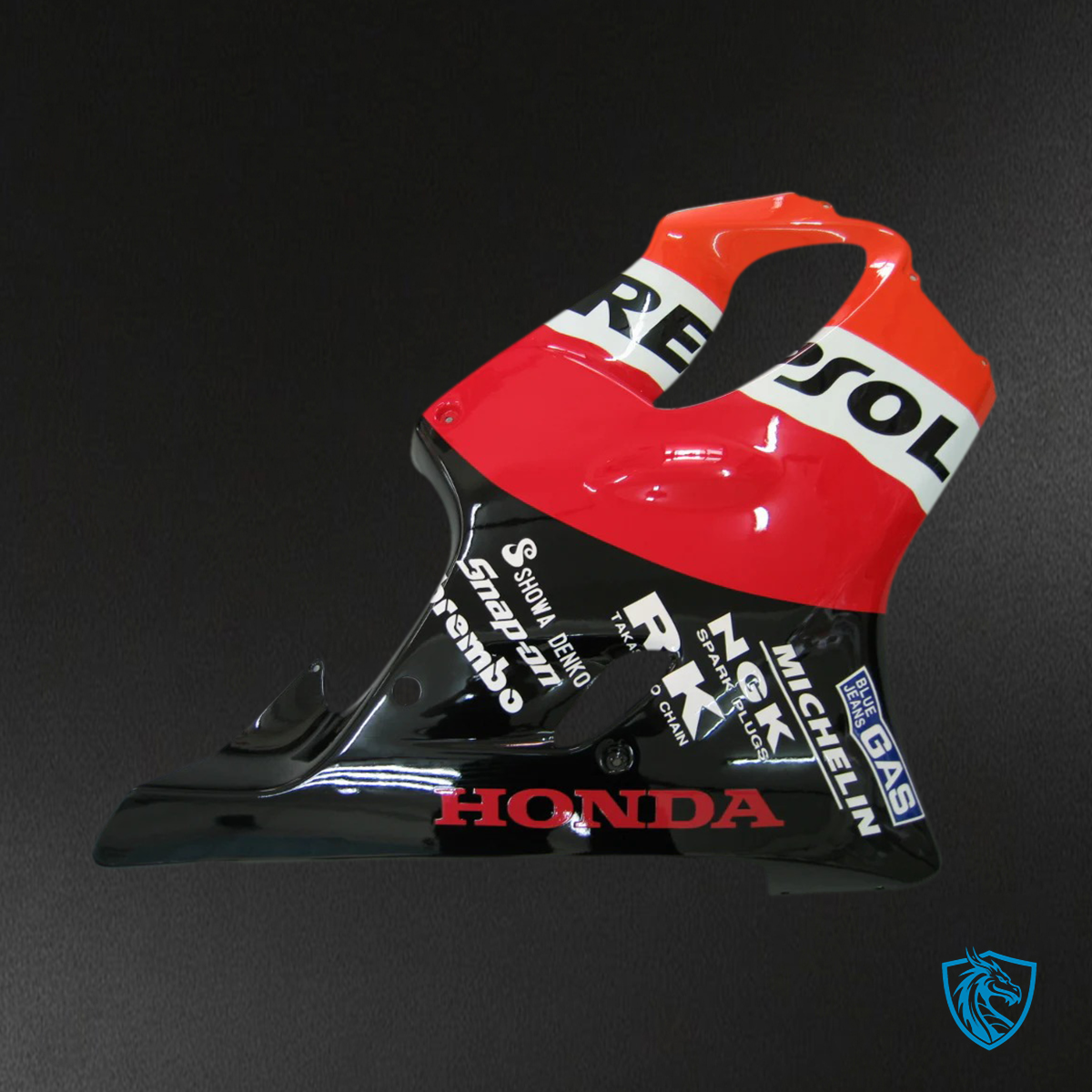 Honda CBR600 F4i (2004-2007) Red & Orange Repjol - Fairing Kit