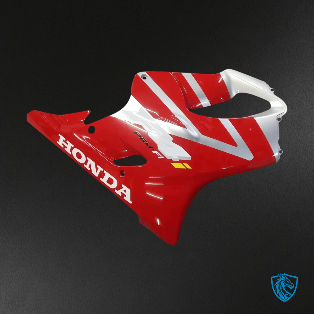 Honda CBR600 F4i (2004-2007) Red & Silver - Fairing Kit