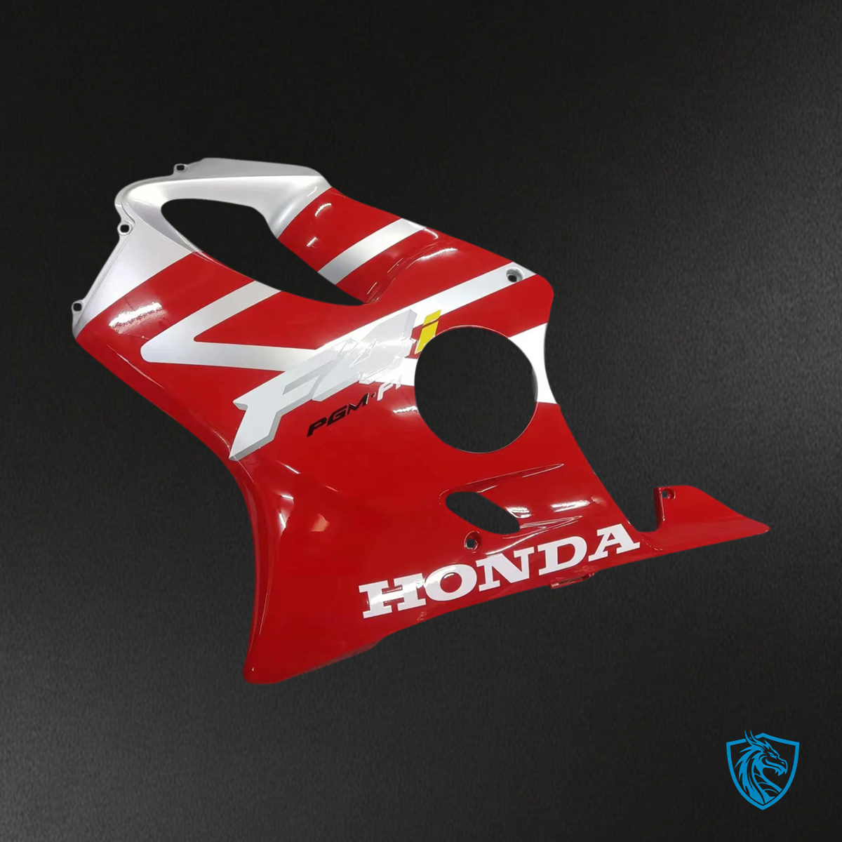 Honda CBR600 F4i (2004-2007) Red & Silver - Fairing Kit