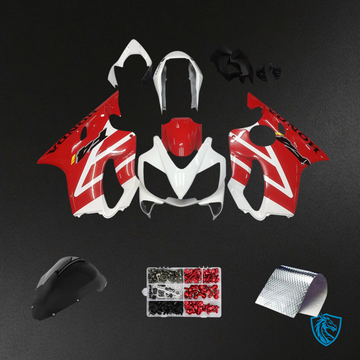 Honda CBR600 F4i (2004-2007) Red & White - Fairing Kit