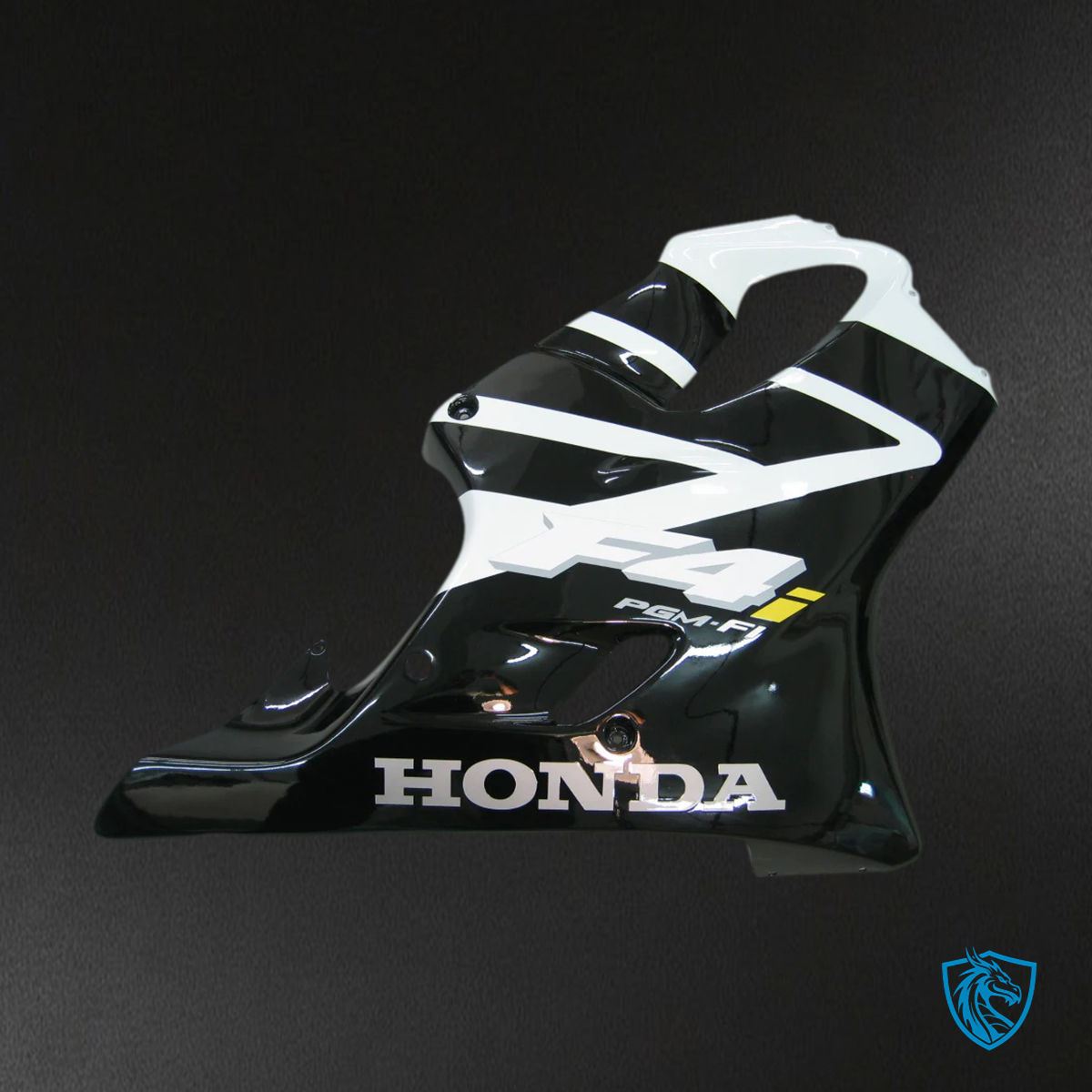Honda CBR600 F4i (2004-2007) White & Black - Fairing Kit
