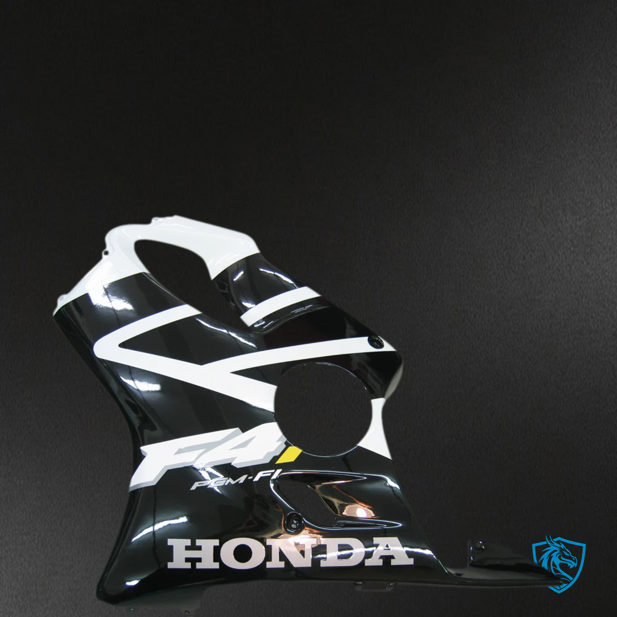 Honda CBR600 F4i (2004-2007) White & Black - Fairing Kit