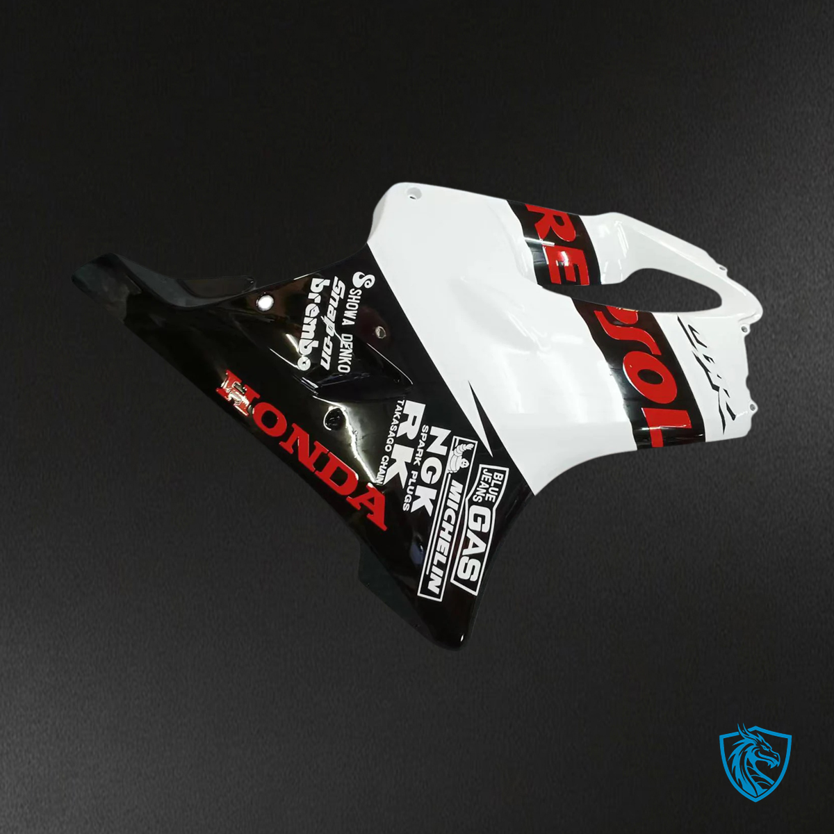 Honda CBR600 F4i (2004-2007) White & Black - Fairing Kit
