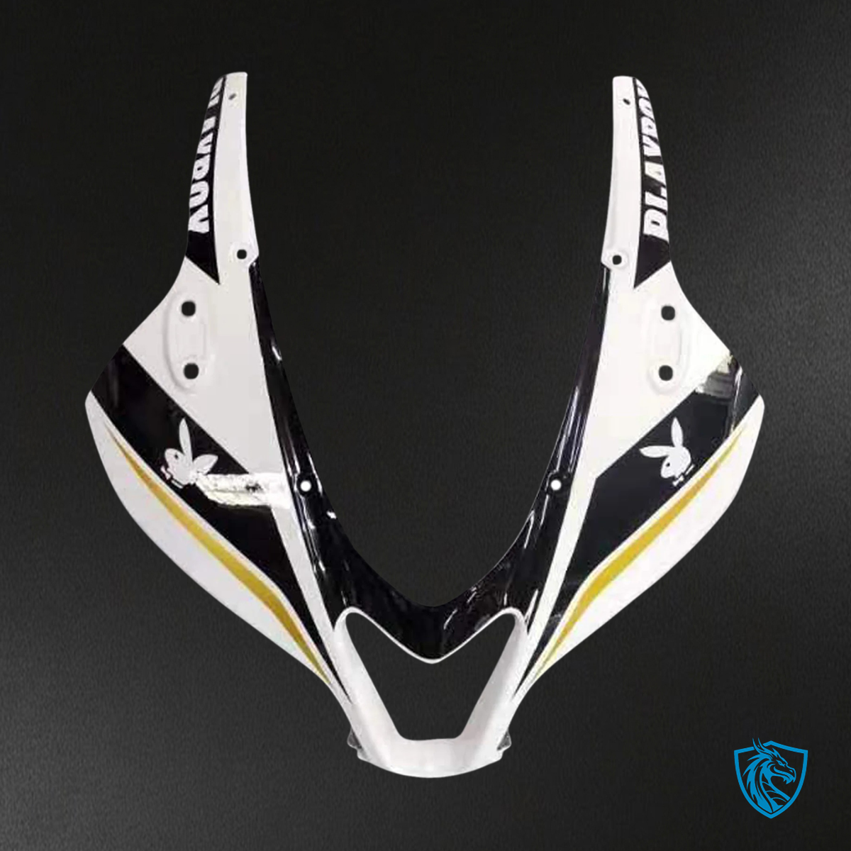 Honda CBR600 (2007-2008) Black & White - Fairing Kit