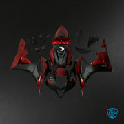 Dark Red & Black