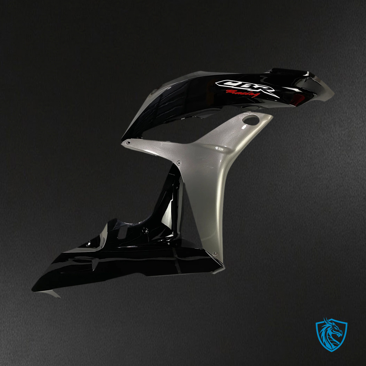 Honda CBR600 (2007-2008) Black & Gray - Fairing Kit