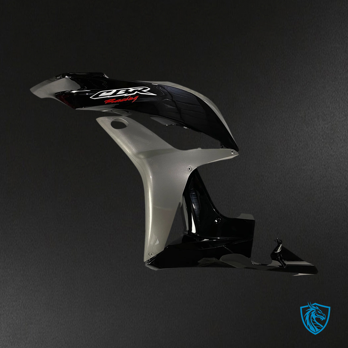 Honda CBR600 (2007-2008) Black & Gray - Fairing Kit