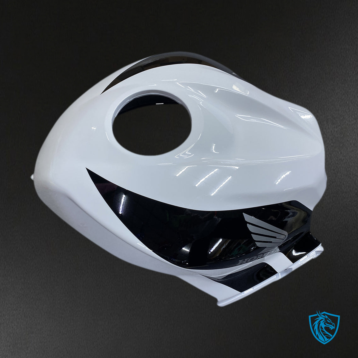 Honda CBR600RR (2007-2008) Black & White Generic Fairings Kit | ABS Bodywork