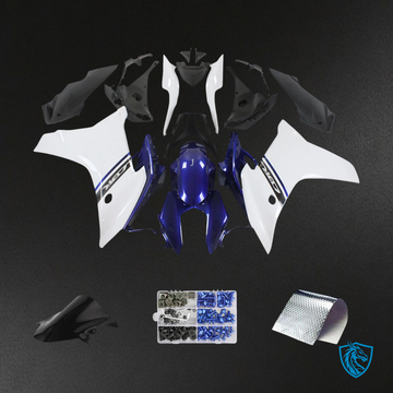 Honda CBR600 F (2011-2013) Blue & White - Fairing Kit