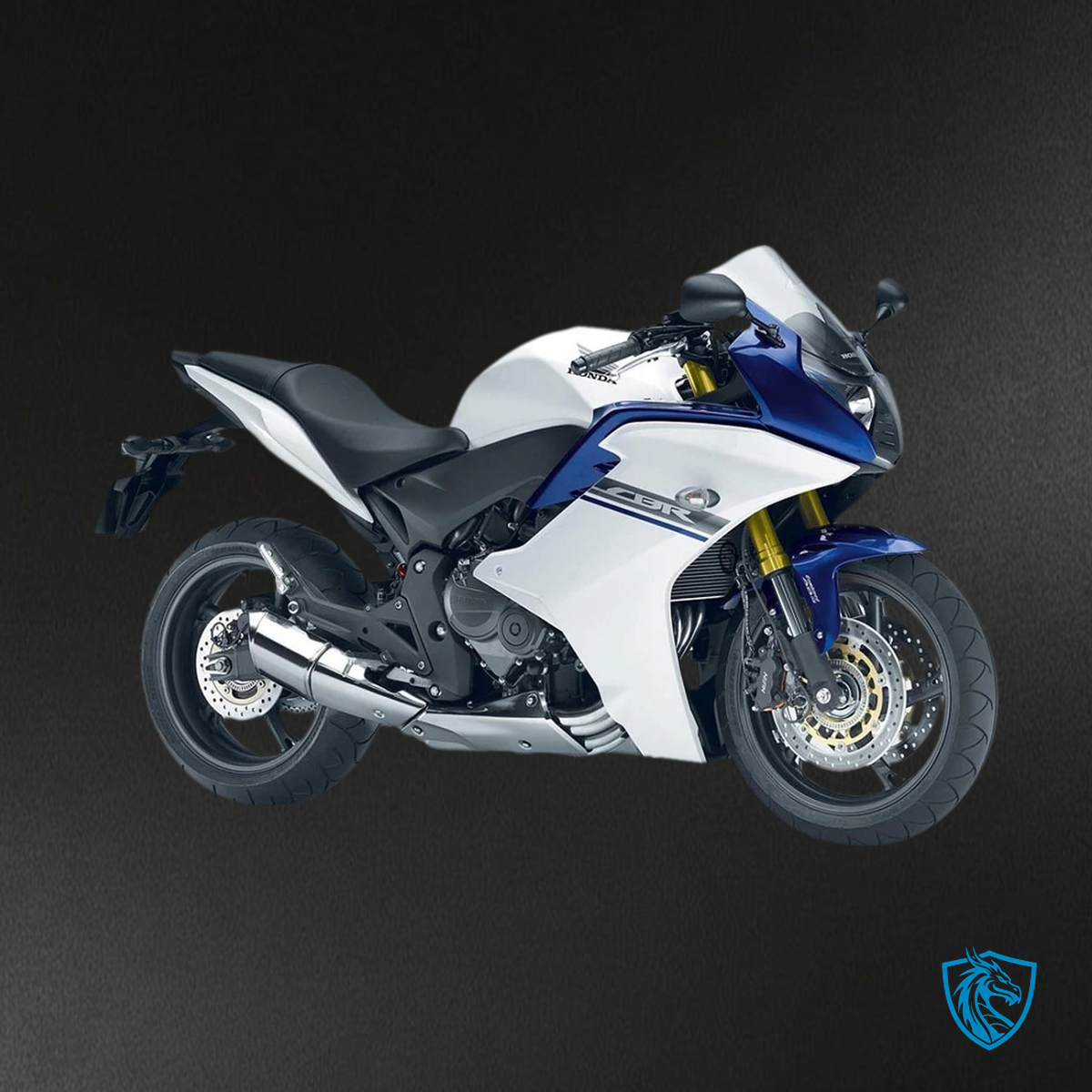 Honda CBR600 F (2011-2013) Blue & White - Fairing Kit