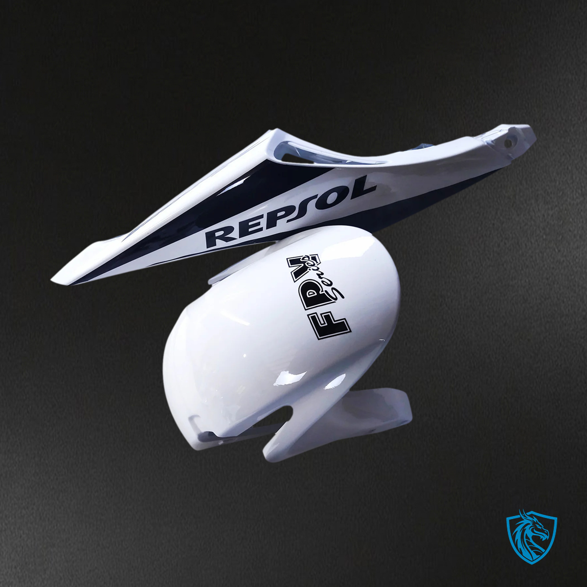 Honda CBR600 (2013-2020) White & Black - Fairing Kit