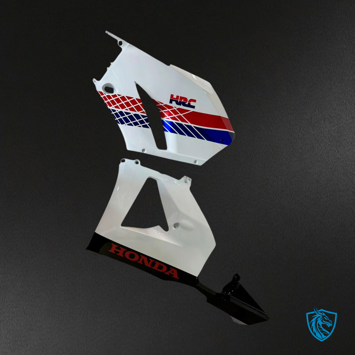 Honda CBR600 (2013-2020) White Blue & Red - Fairing Kit