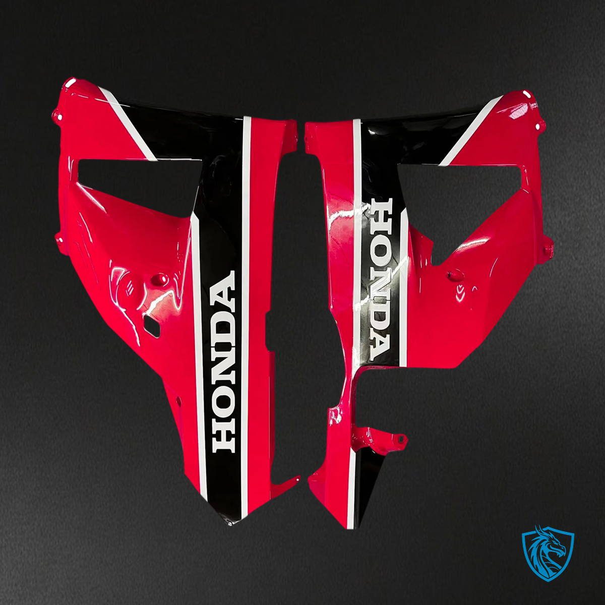 Honda CBR600 (2013-2023) Red & Black Style3 - Fairing Kit