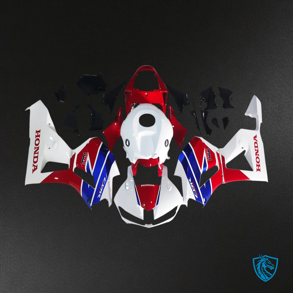 Honda CBR600 (2013-2023) Red & Blue Style2 - Fairing Kit