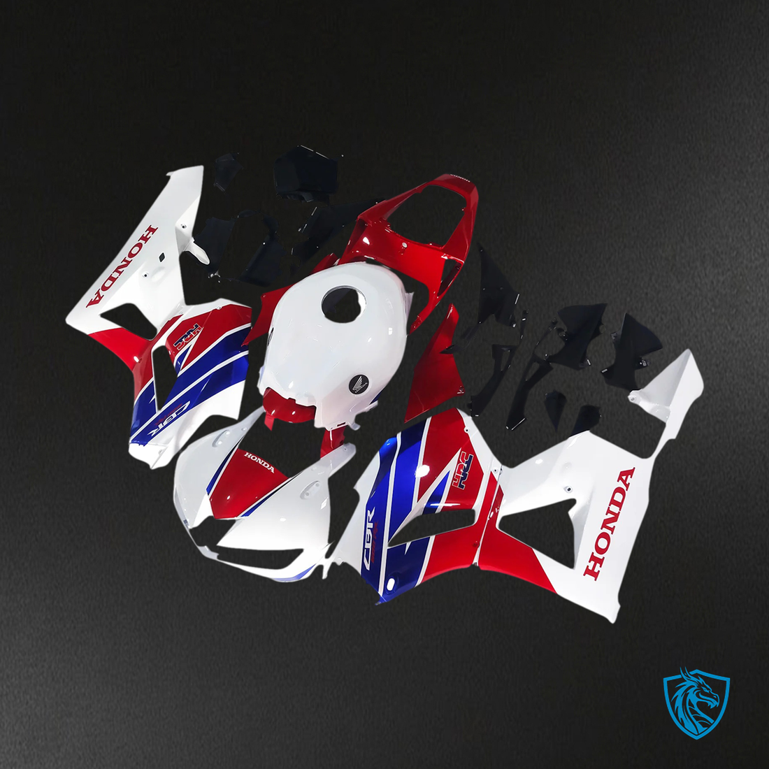 Honda CBR600 (2013-2023) Red & Blue Style2 - Fairing Kit