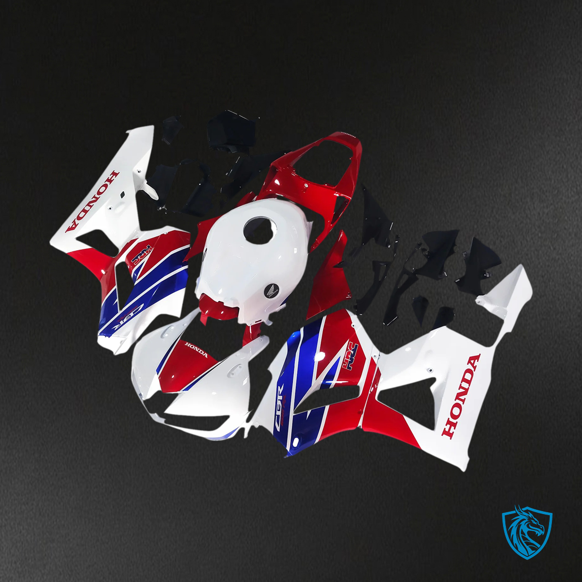 Honda CBR600 (2013-2023) Red & Blue Style2 - Fairing Kit