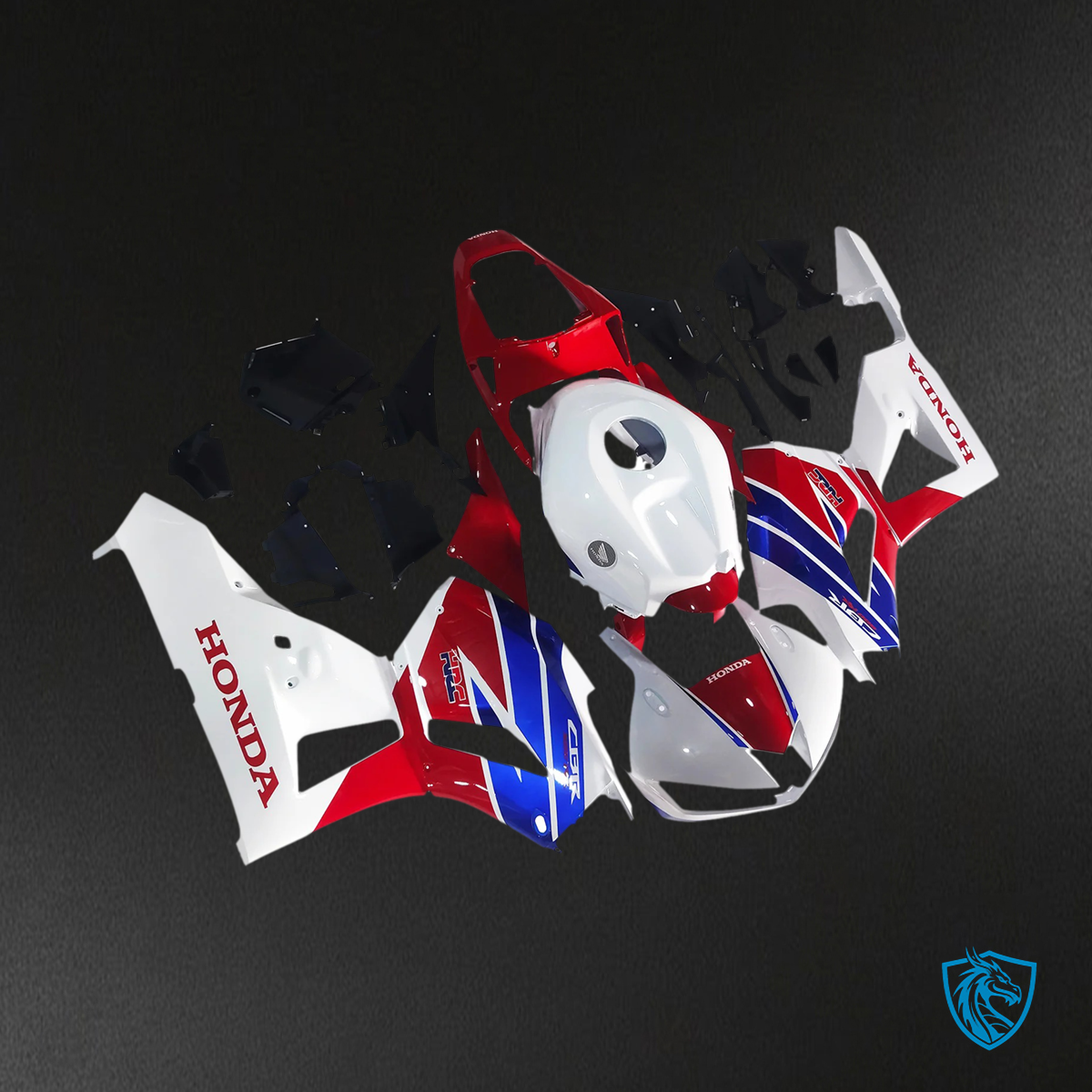Honda CBR600 (2013-2023) Red & Blue Style2 - Fairing Kit