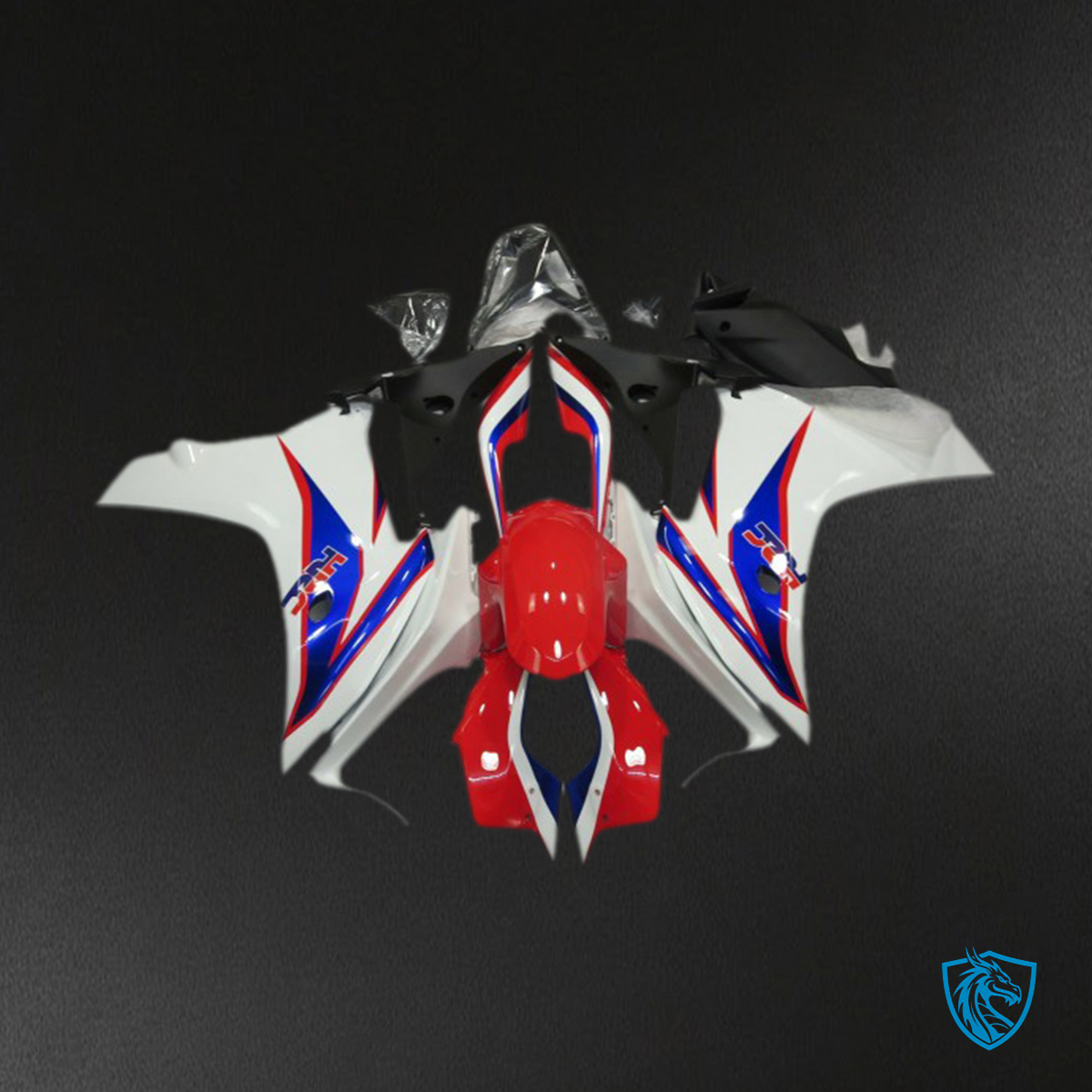 Honda CBR600F (2011-2012) Blue, White & Red HRC2 - Fairing Kit | ABS Bodywork