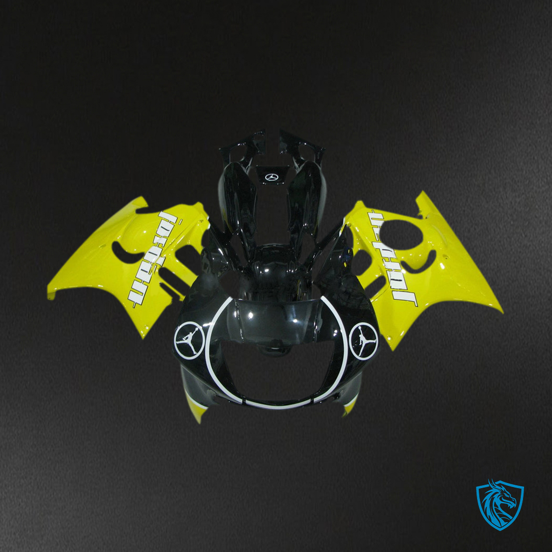 Honda CBR600 F3 (1997-1998) Fairing Kit- Black and Yellow. ABS Bodywork