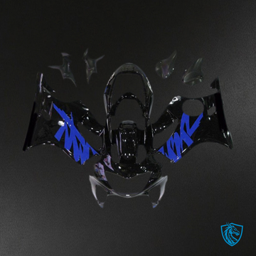 Honda CBR600 F4 (1999-2000) Gloss Black & Blue - Fairing Kit | ABS Bodywork