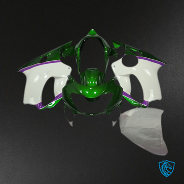 Honda CBR600 F4 (1999-2000) Lizard Green & Purple - Custom ABS Fairing Kit