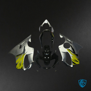 Silver, Yellow & Black