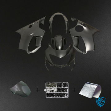 Honda CBR600 F4 (1999-2000) Fairing Kit-  Gloss Black - ABS Bodywork