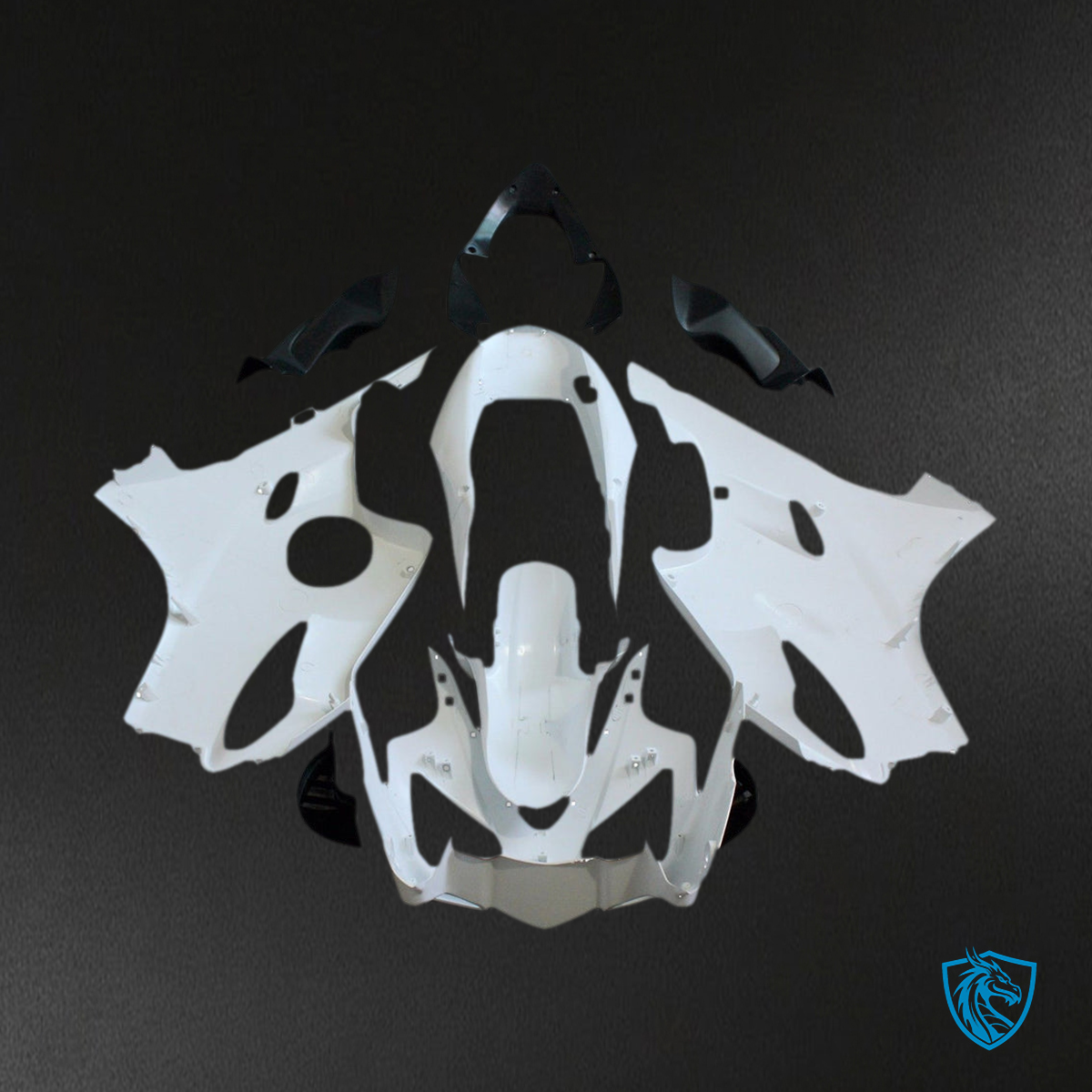 Honda CBR600 F4i (2001-2007) - CBR600RR (2011-2015) - Fairing Kit - Pearl White ABS Bodywork