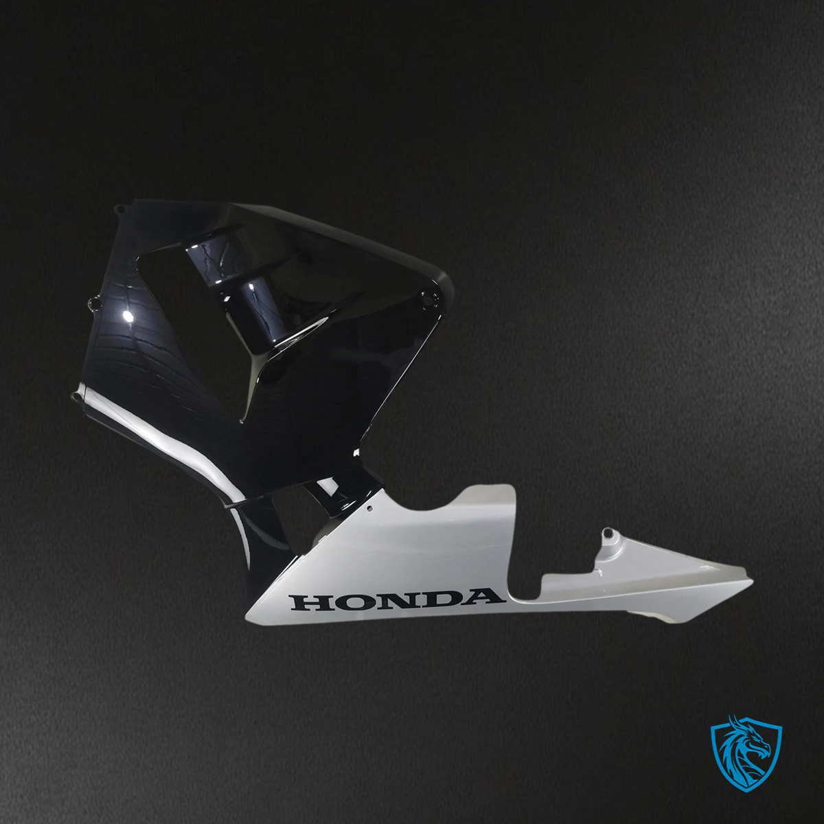 Honda CBR600RR (2003-2004) Black & Silver - Fairing Kit