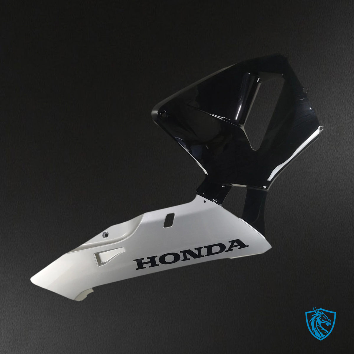 Honda CBR600RR (2003-2004) Black & Silver - Fairing Kit