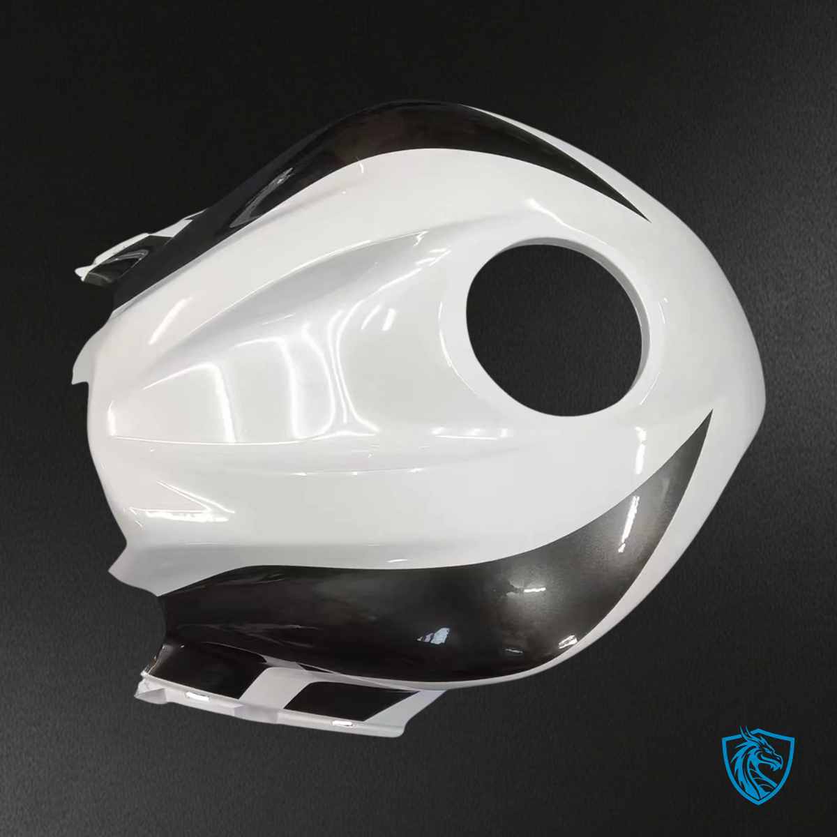Honda CBR600RR (2007 2008) White & Black - Fairing Kit